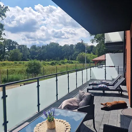 Apartament Sloneczny Taras Nad Barycza Milicz Exterior foto